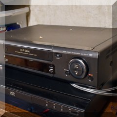 E14. Sony VHS player. Model SLV-760HF. - $18